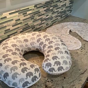 Boppy Pillow and Extra Cover